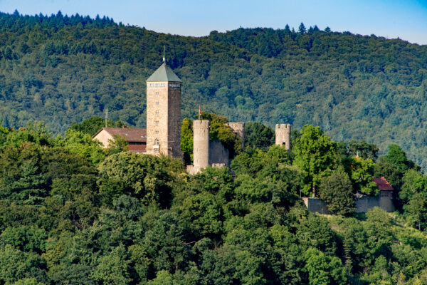 Ferienwohnung Heppenheim Das schiefe Haus Starkenburg Heppenheim